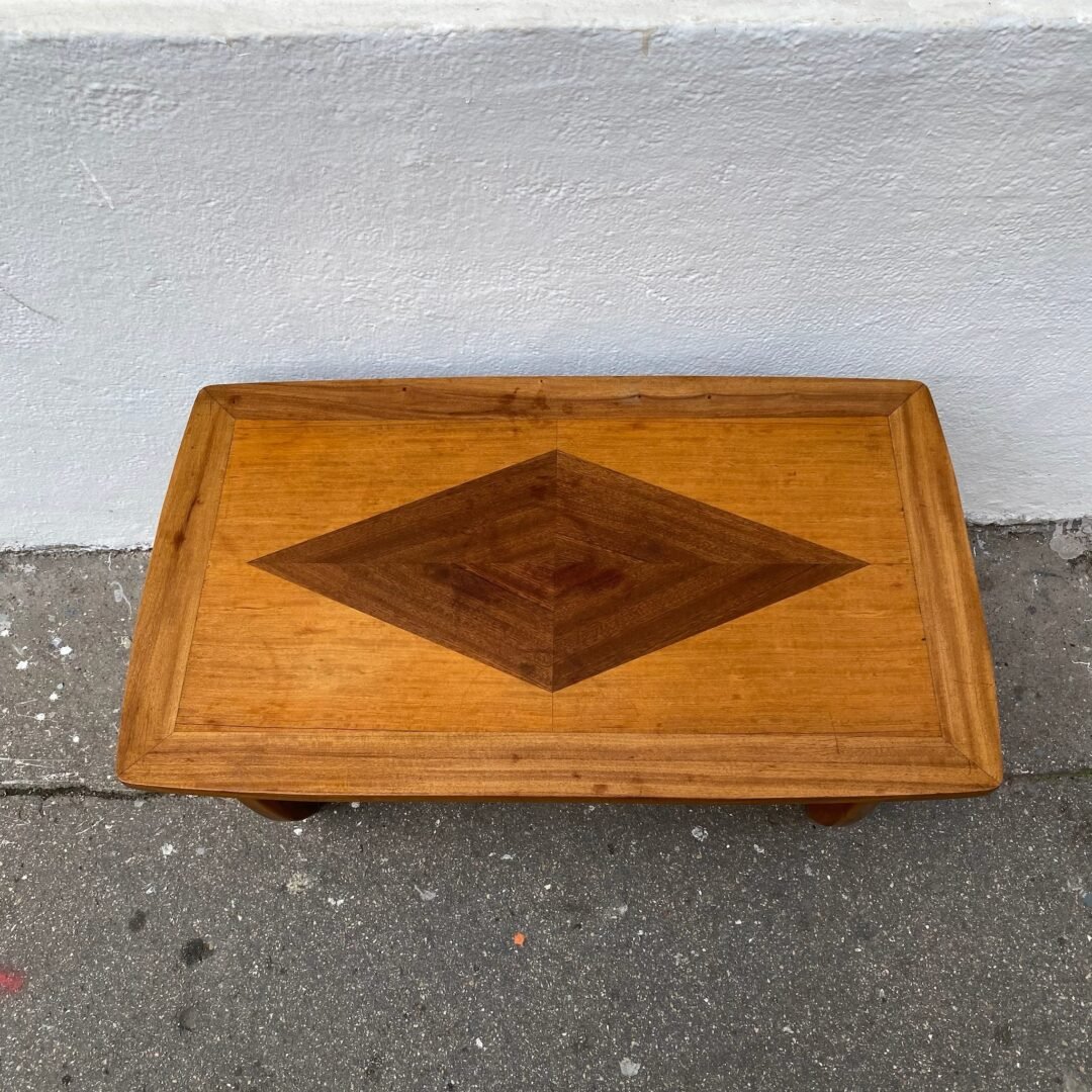 Table basse Scandinave Mid-century Modern - Vue de haut