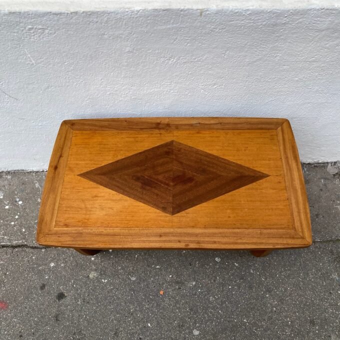 Table basse Scandinave Mid-century Modern - Vue de haut