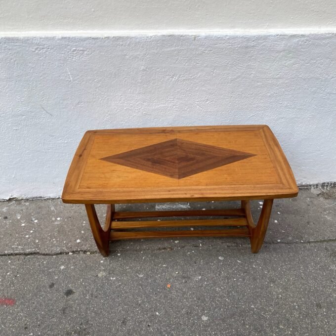 Table basse Scandinave Mid-century Modern - Vue de haut