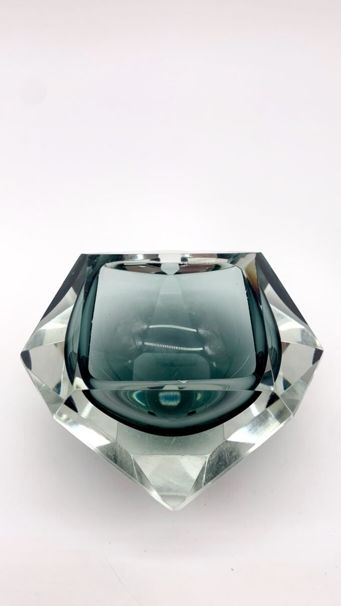 CENDRIER FORME DE DIAMAND, VERRE DE MURANO, 1960 – Image 14