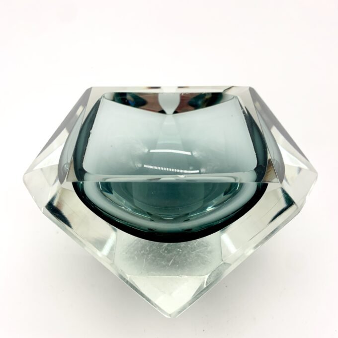 CENDRIER FORME DE DIAMAND, VERRE DE MURANO, 1960 – Image 13