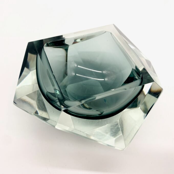 CENDRIER FORME DE DIAMAND, VERRE DE MURANO, 1960 – Image 11