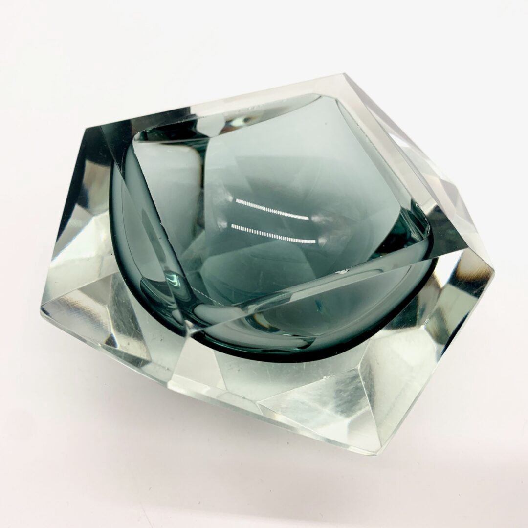 CENDRIER FORME DE DIAMAND, VERRE DE MURANO, 1960 – Image 11