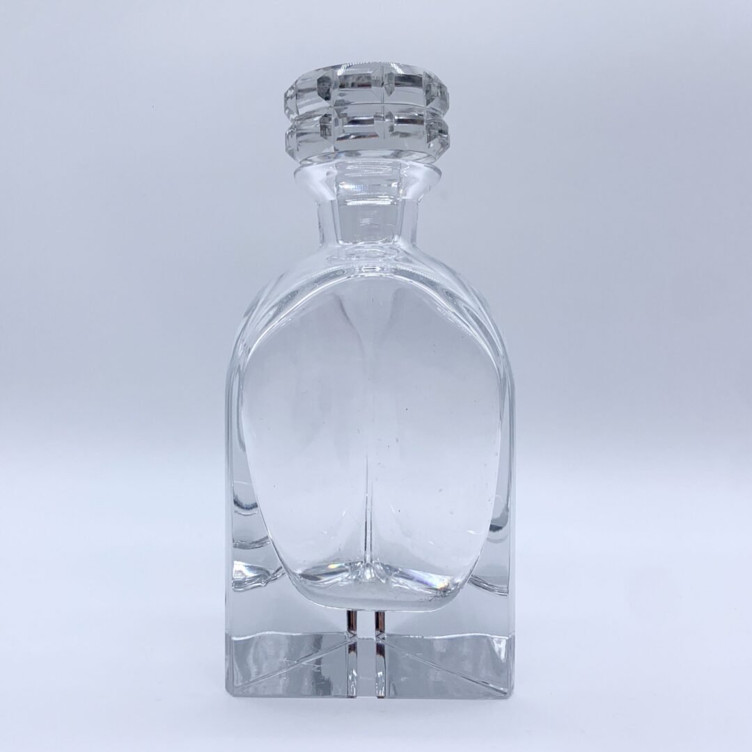 CARAFE "PYRAMIDE" CRISTAL D'ATLANTIS, 1930