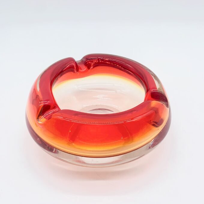 CENDRIER MURANO ROUGE, 1960