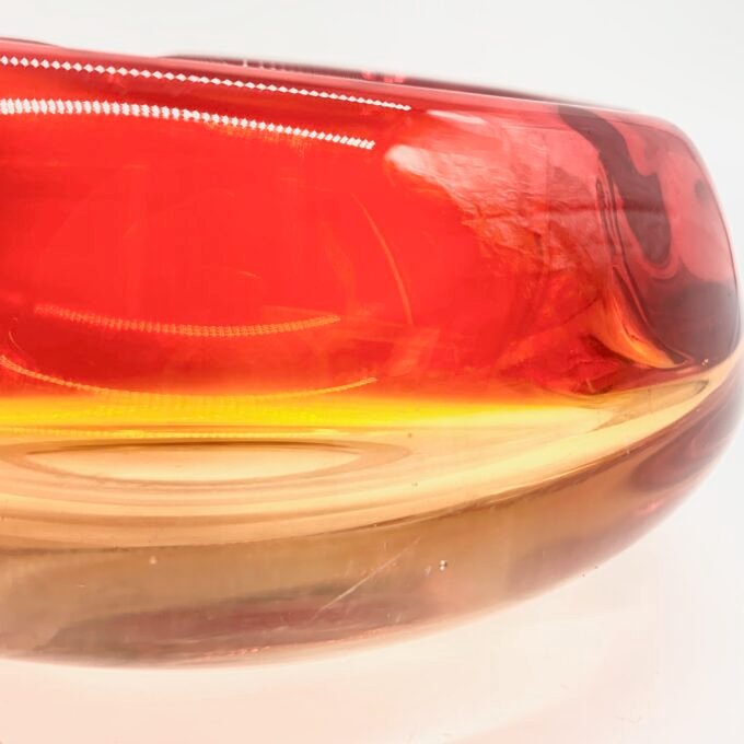 CENDRIER MURANO ROUGE, 1960 – Image 10