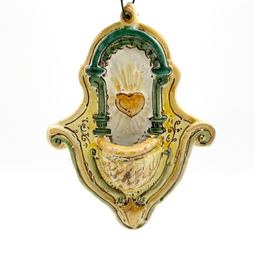 BENITIER COEUR VERT "LE STANZE DEL GATTOPARDO", 1970 – Image 11