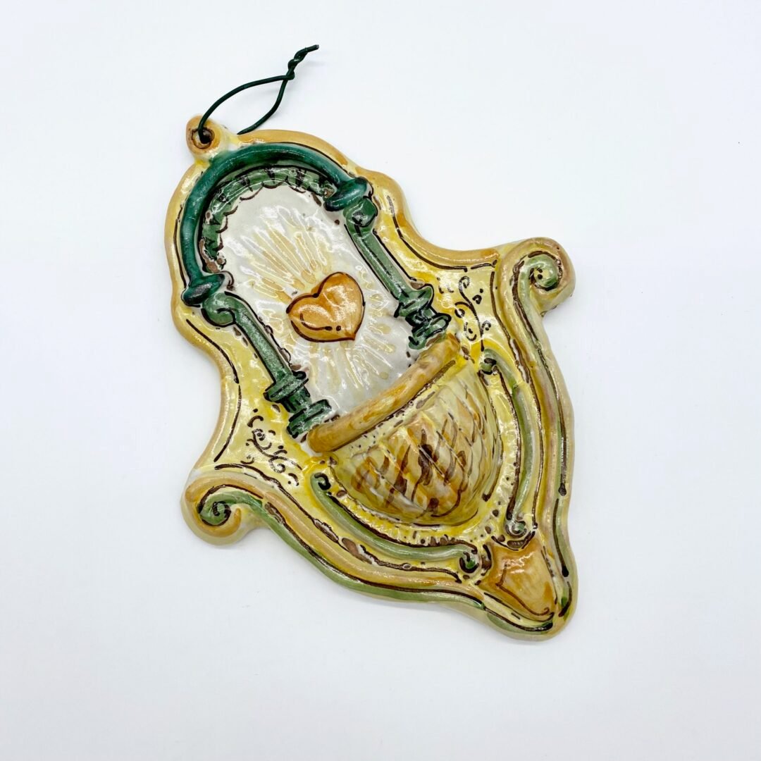 BENITIER COEUR VERT "LE STANZE DEL GATTOPARDO", 1970 – Image 10