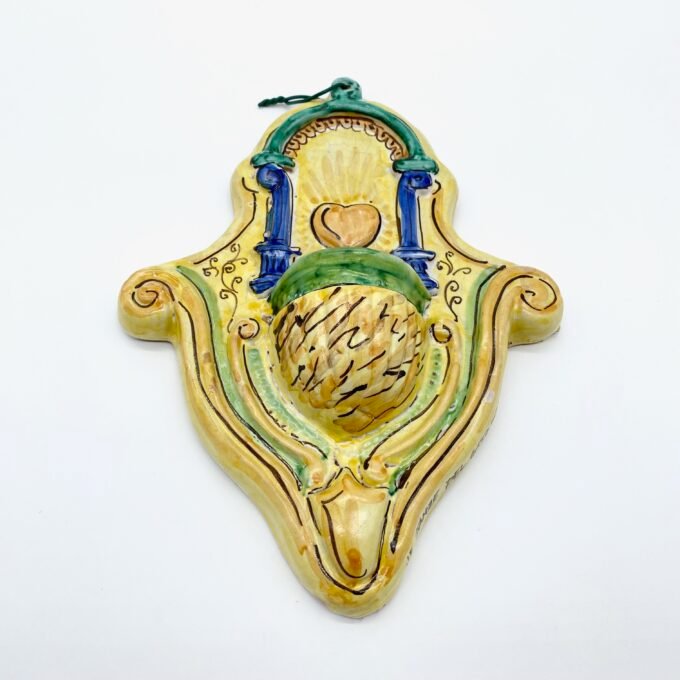 BENITIER COEUR BLEU "LE STANZE DEL GATTOPARDO", 1970 – Image 3