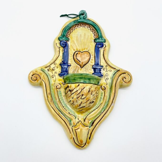 BENITIER COEUR BLEU "LE STANZE DEL GATTOPARDO", 1970