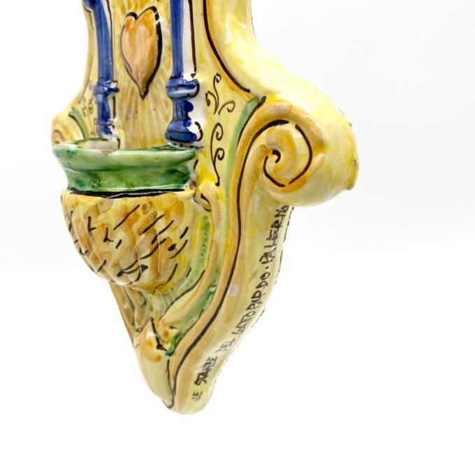 BENITIER COEUR BLEU "LE STANZE DEL GATTOPARDO", 1970 – Image 11