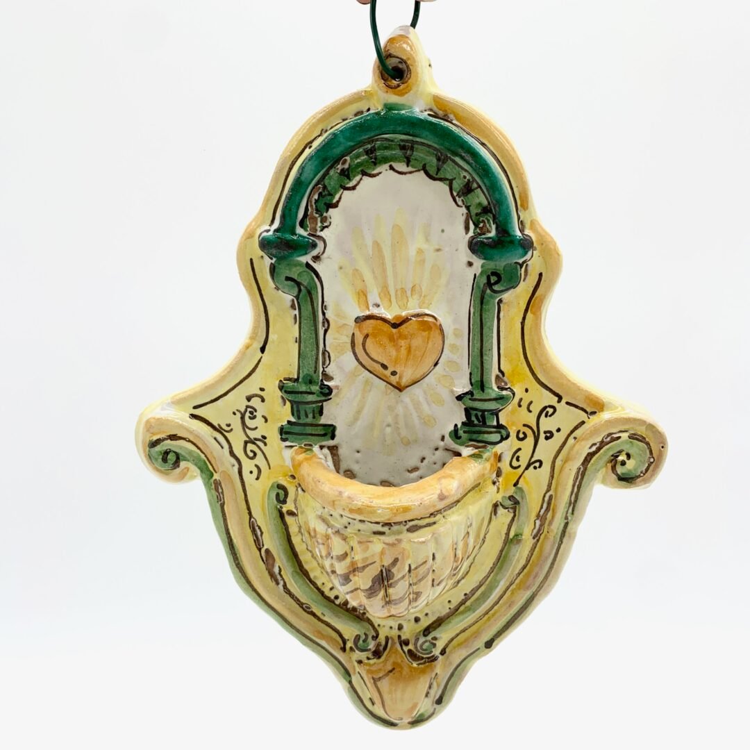 BENITIER COEUR VERT "LE STANZE DEL GATTOPARDO", 1970 – Image 6