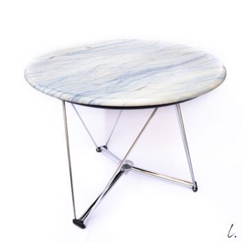 "LEM" TABLE, BLUE MARBLE FOR MAGIS, 1980