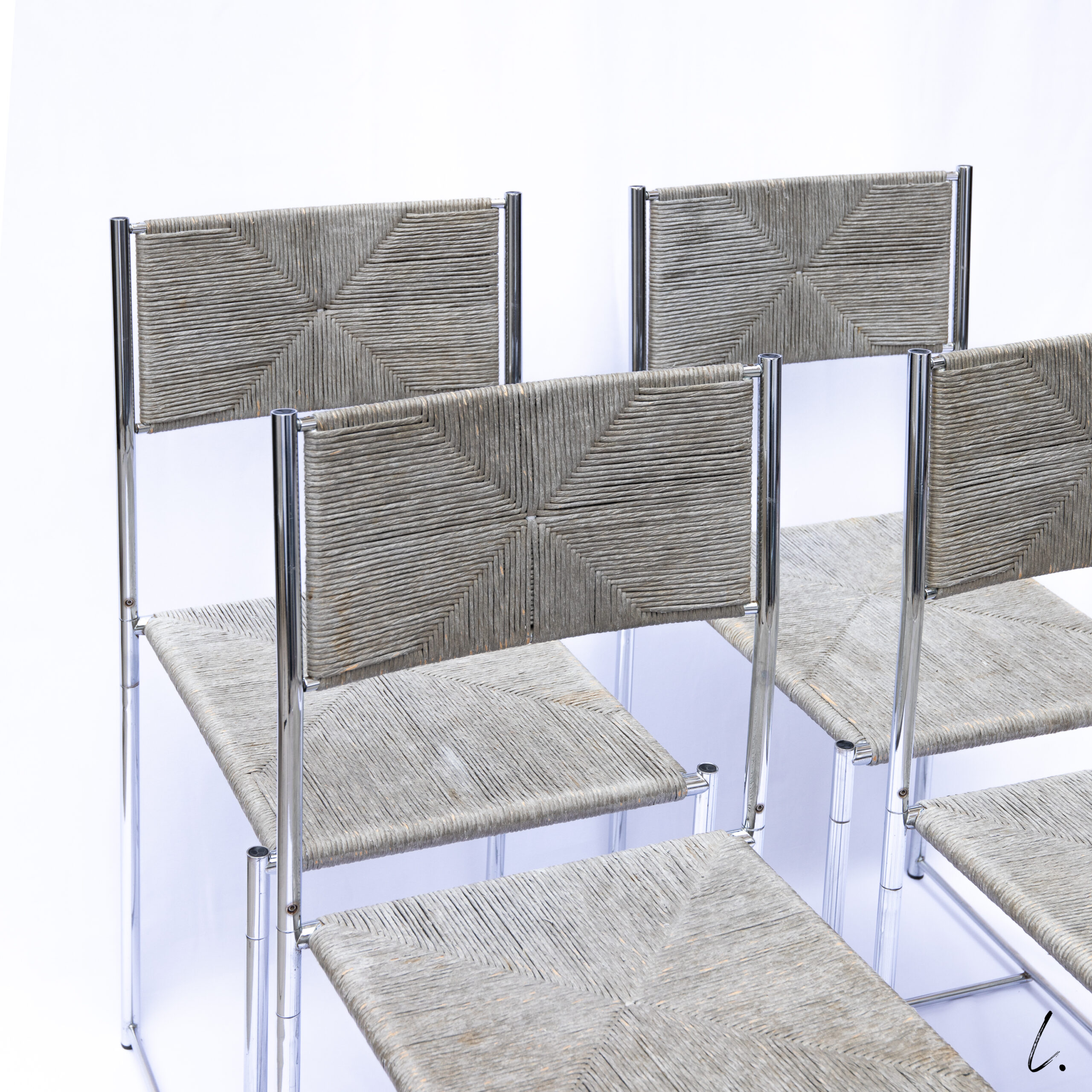 SET OF 4 "PALUDIS" CHAIRS BY BELOTTI FOR ALIAS – Image 4