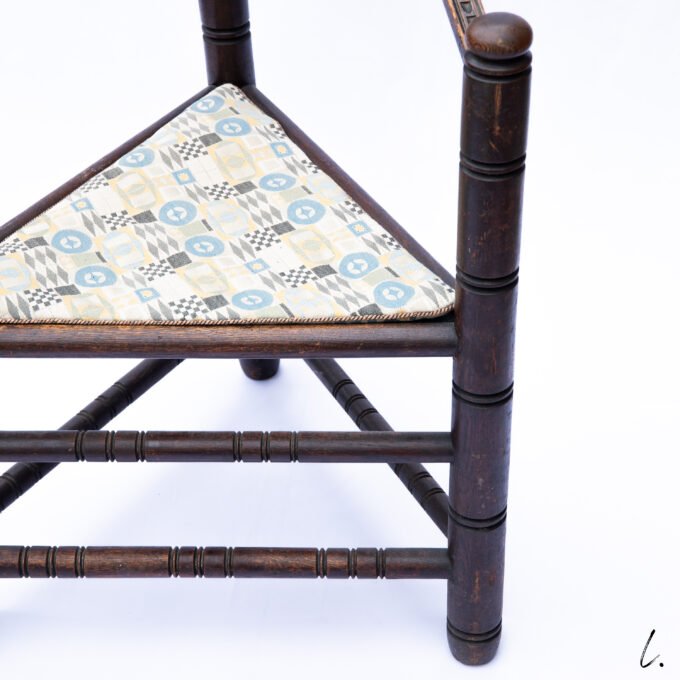 PAIR OF MONK CHAIRS IN SOLID OAK, SWEDEN, 1900 – Image 21
