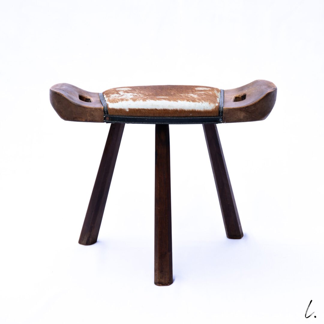 TRIPOD STOOL, 1950/60 – Image 4