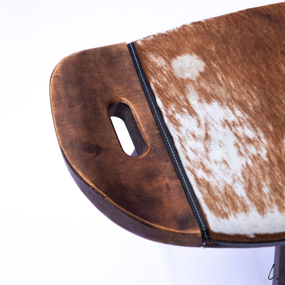 TRIPOD STOOL, 1950/60 – Image 12