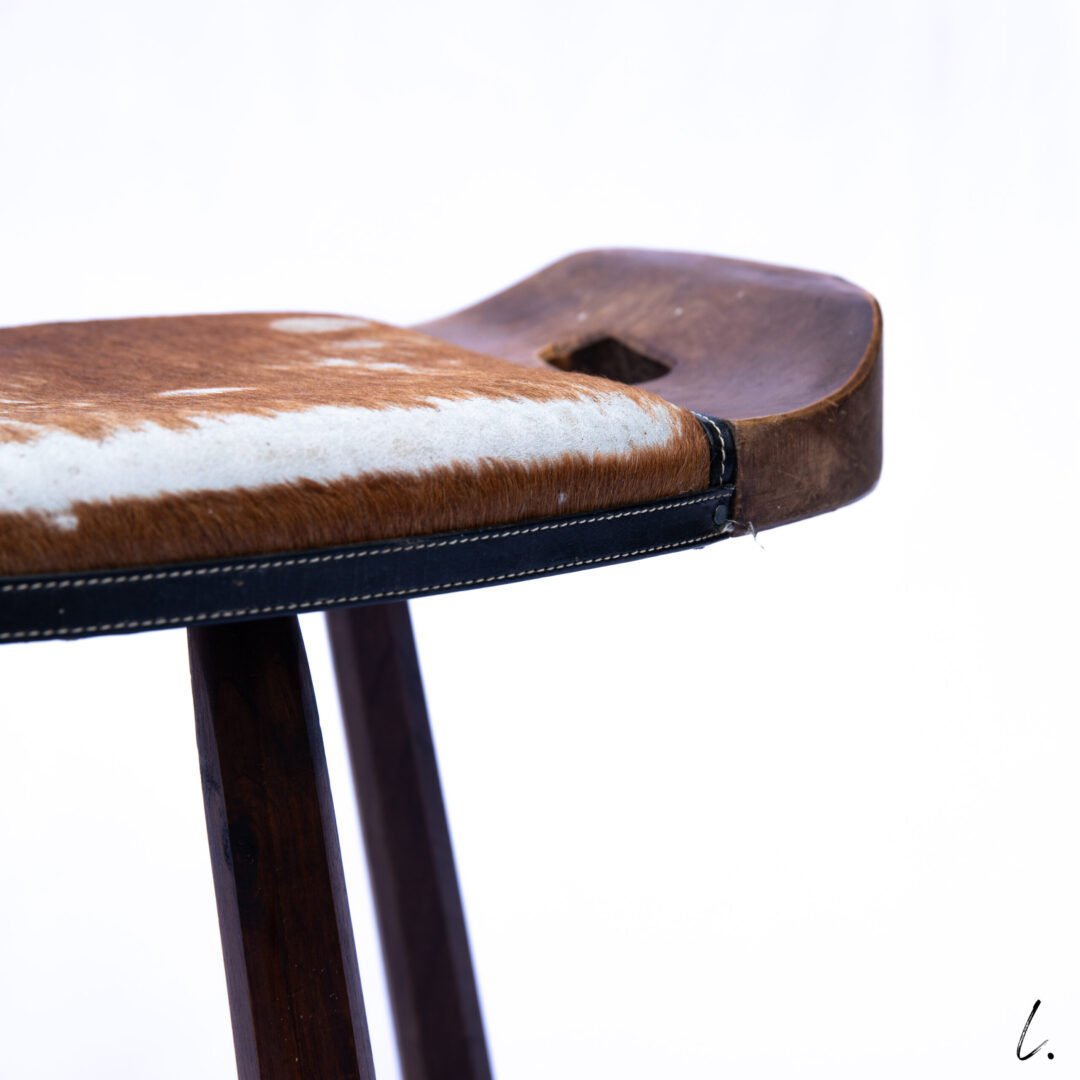 TRIPOD STOOL, 1950/60 – Image 11