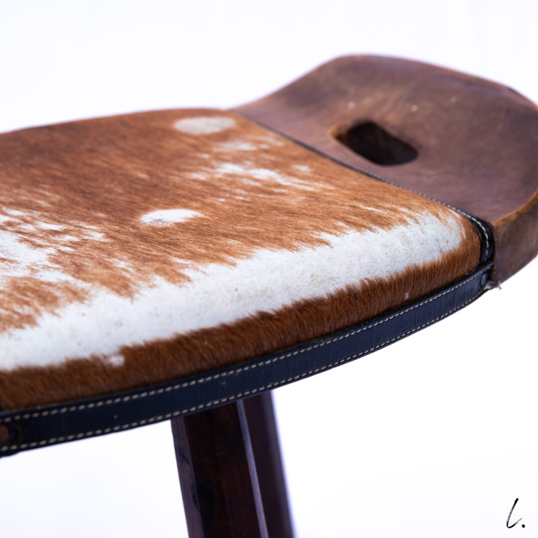 TRIPOD STOOL, 1950/60 – Image 10
