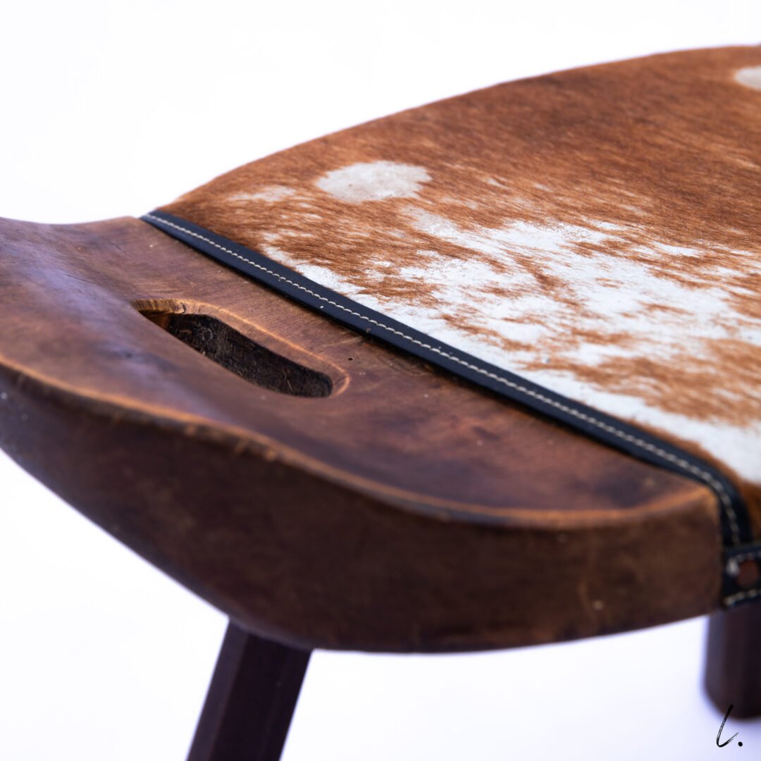 TRIPOD STOOL, 1950/60 – Image 8