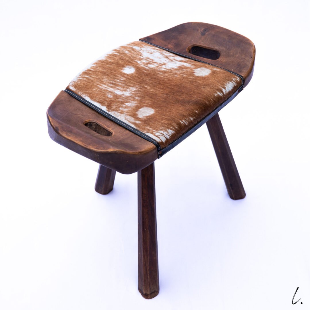 TRIPOD STOOL, 1950/60 – Image 7