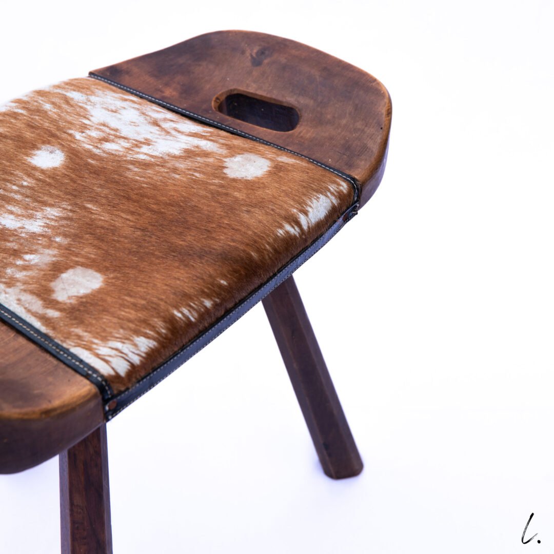 TRIPOD STOOL, 1950/60 – Image 5