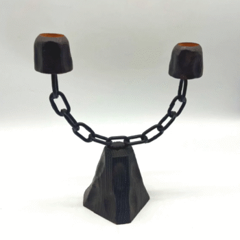 CHANDELIER BRUTALISTE, 1950
