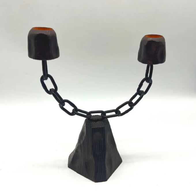 CHANDELIER BRUTALISTE, 1950