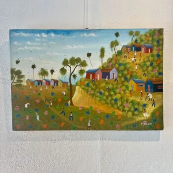 PEINTURE D'ART HAITIEN, EUGENE MILAIRE, 1985