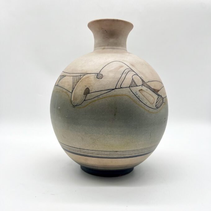 GRAND VASE BOULE, CANCIOLO NOMA, 1960
