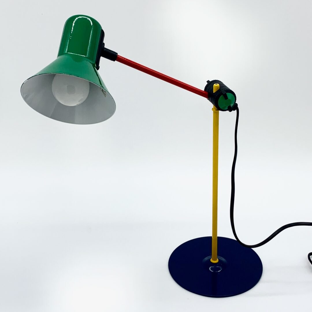 LAMPE DE BUREAU "VENETA LUMI", 1990s. ITALY