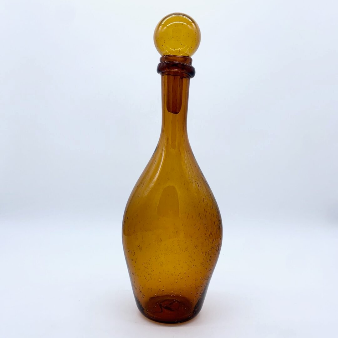 GRANDE CARAFE BIOT EN VERRE SOUFFLÉ, 1960