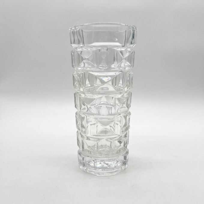 VASE EN VERRE A RELIEF, 1960/70
