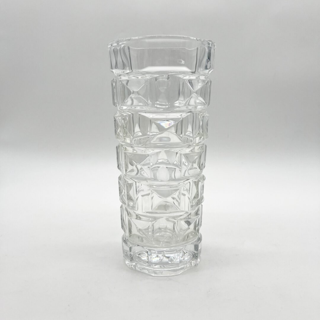 VASE EN VERRE A RELIEF, 1960/70