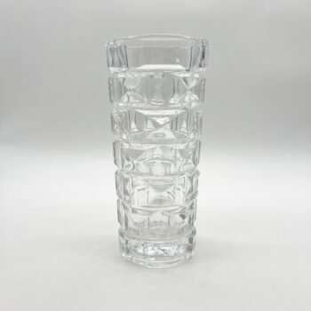 VASE EN VERRE A RELIEF, 1960/70