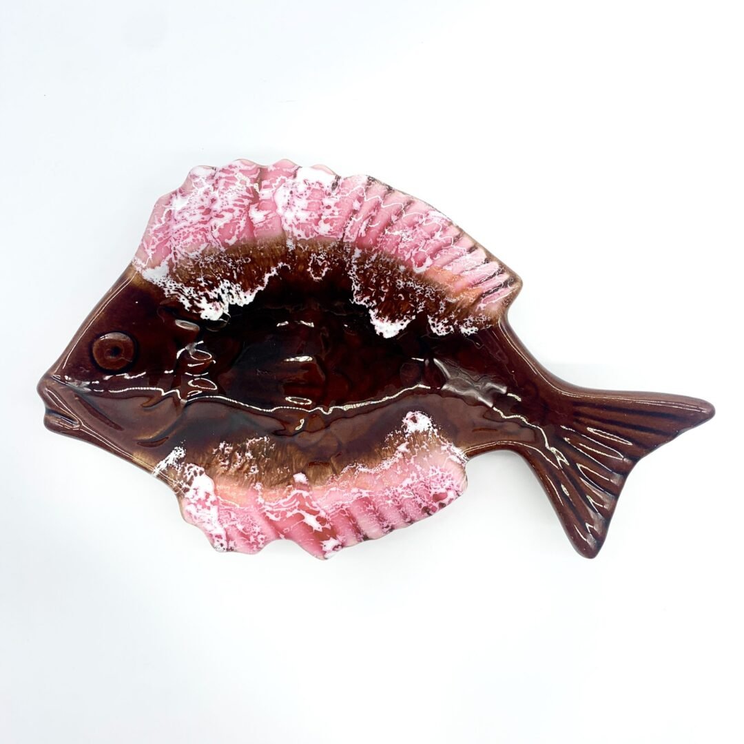POISSON ROSE ET CHOCO, VALLAURIS , 1960