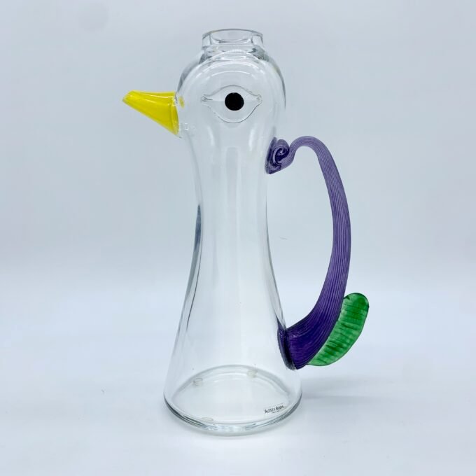 PICHET “FENIX” EN VERRE PAR KJELL ENGMAN POUR KOSTA BODA – SUÈDE, 1992 – Image 12