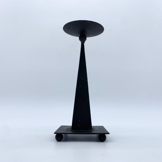 CHANDELIER / BOUGEOIR BRUTALISTE, ANNÉES 60/70 – Image 8