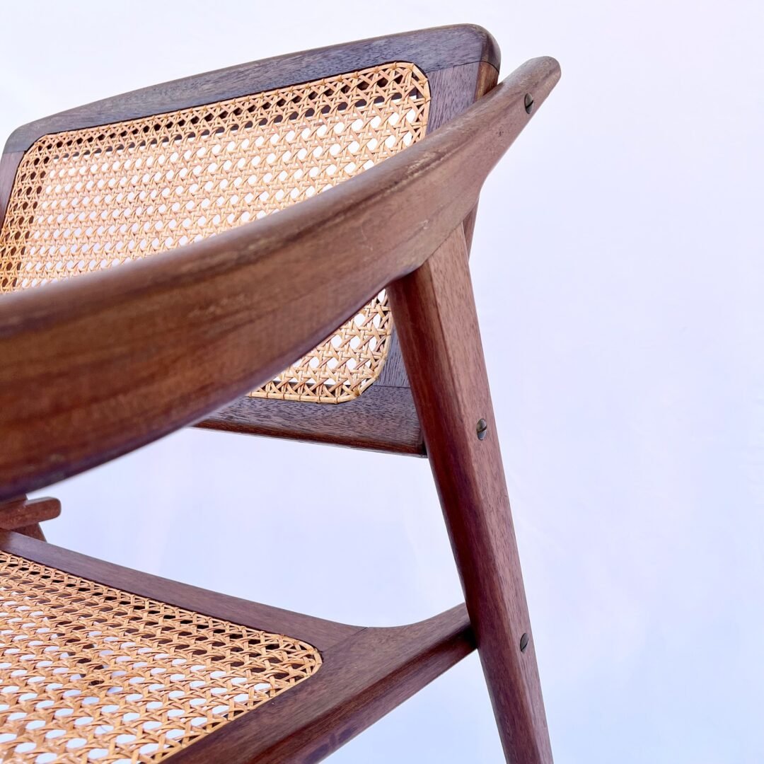 TEAK ARMCHAIR BY MICHEL DUCAROY FOR SNA ROSET, FRANCE, 1952 – Image 16