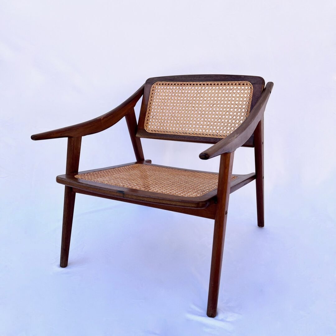 TEAK ARMCHAIR BY MICHEL DUCAROY FOR SNA ROSET, FRANCE, 1952 – Image 14