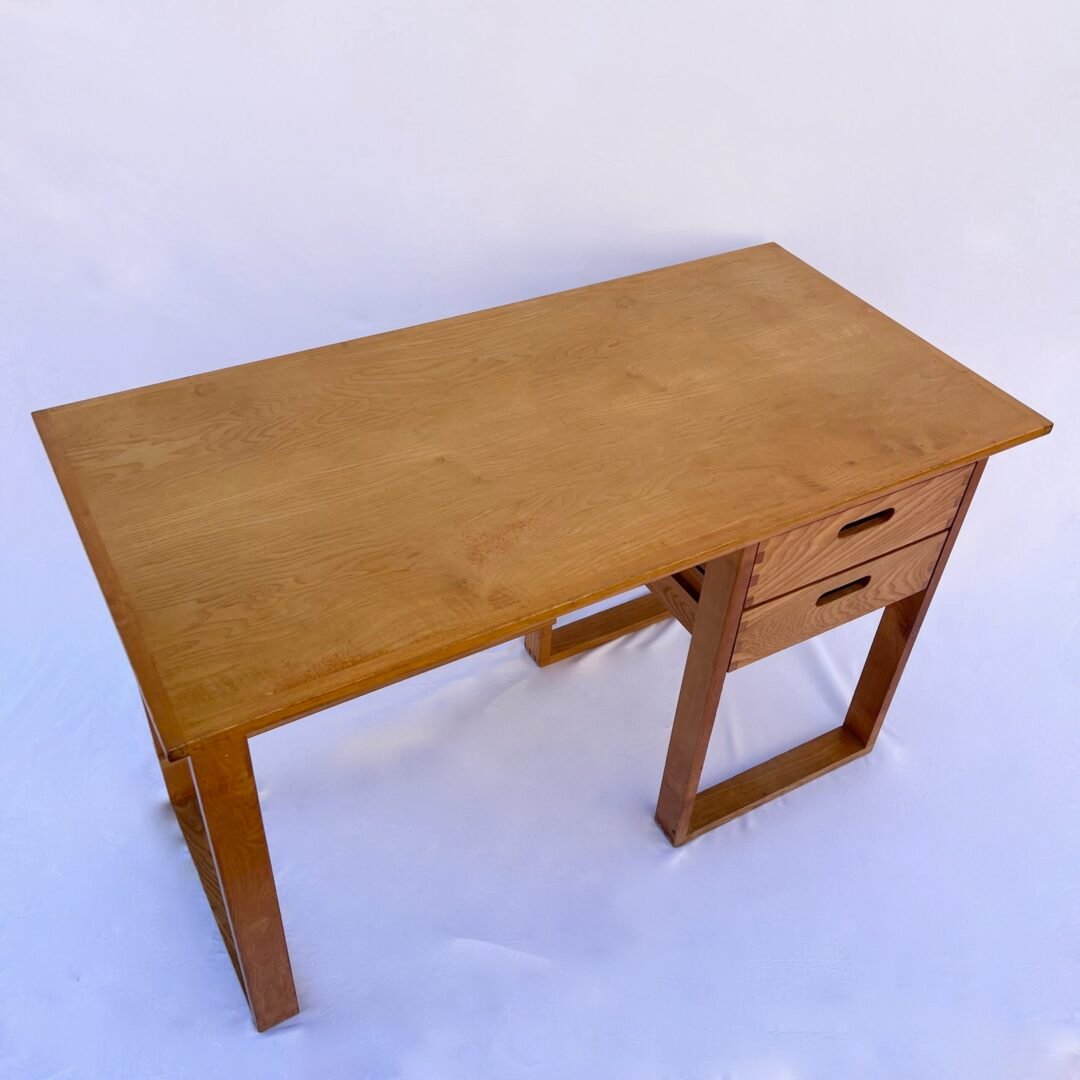 ARCHITECT'S DESK MADE OF PINE WOOD, 1970s – Image 9