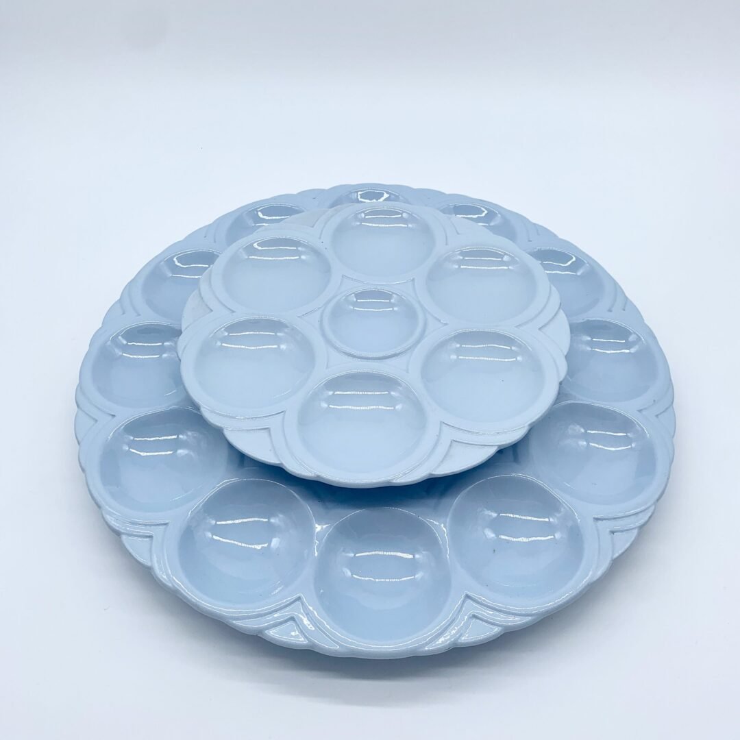 SET ASSIETTES ET PLAT EN CÉRAMIQUE "SARREGUEMINES" 1930s – Image 19