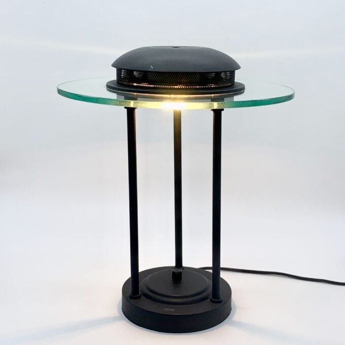 LAMPE "SATURNE" PAR ROBERT SONNEMAN, 1980s – Image 3