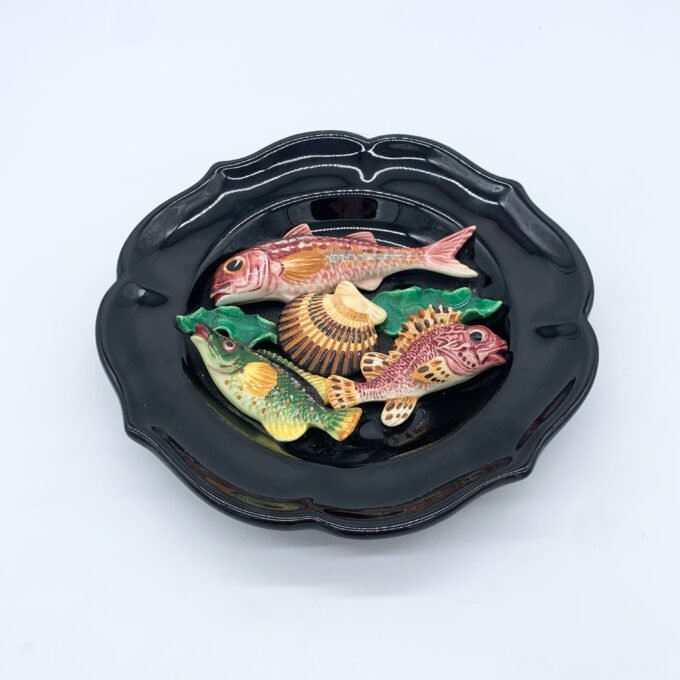 ASSIETTE BARBOTINE AVEC MOTIF MARIN, 1970 – Image 3