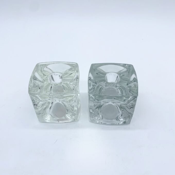 PAIRE DE BOUGEOIR EN VERRE PAR RUDOLF JURNKL, 1960 – Image 14