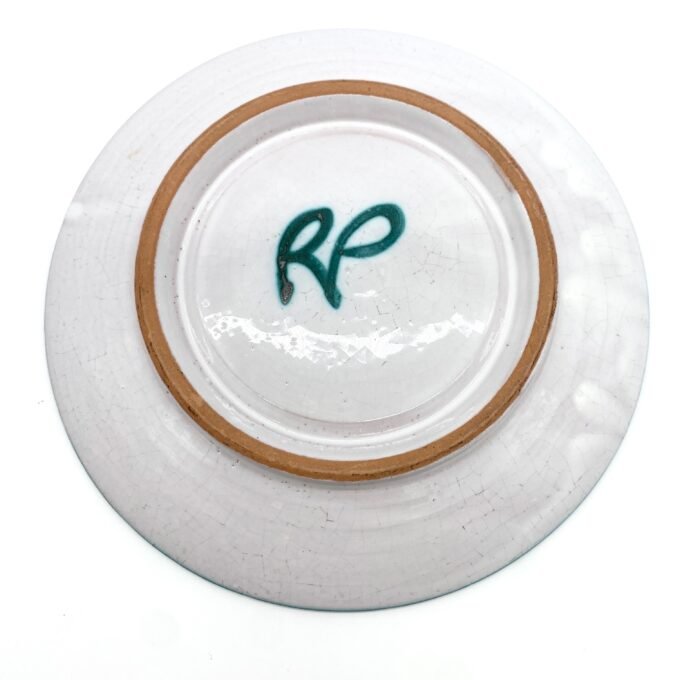 ASSIETTE AU DÉCOR FLORAL – ROBERT PICAULT 1960 – Image 6