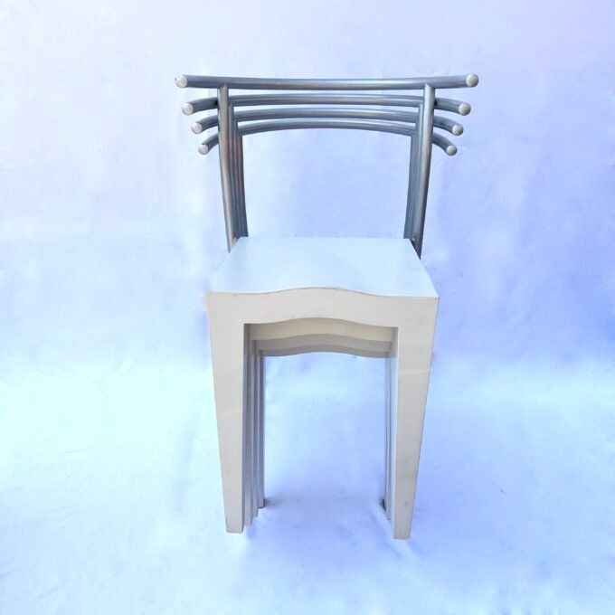 SET OF 4 DR GLOB CHAIRS BY PHILIPPE STARCK FOR KARTELL, 1980s – Image 2