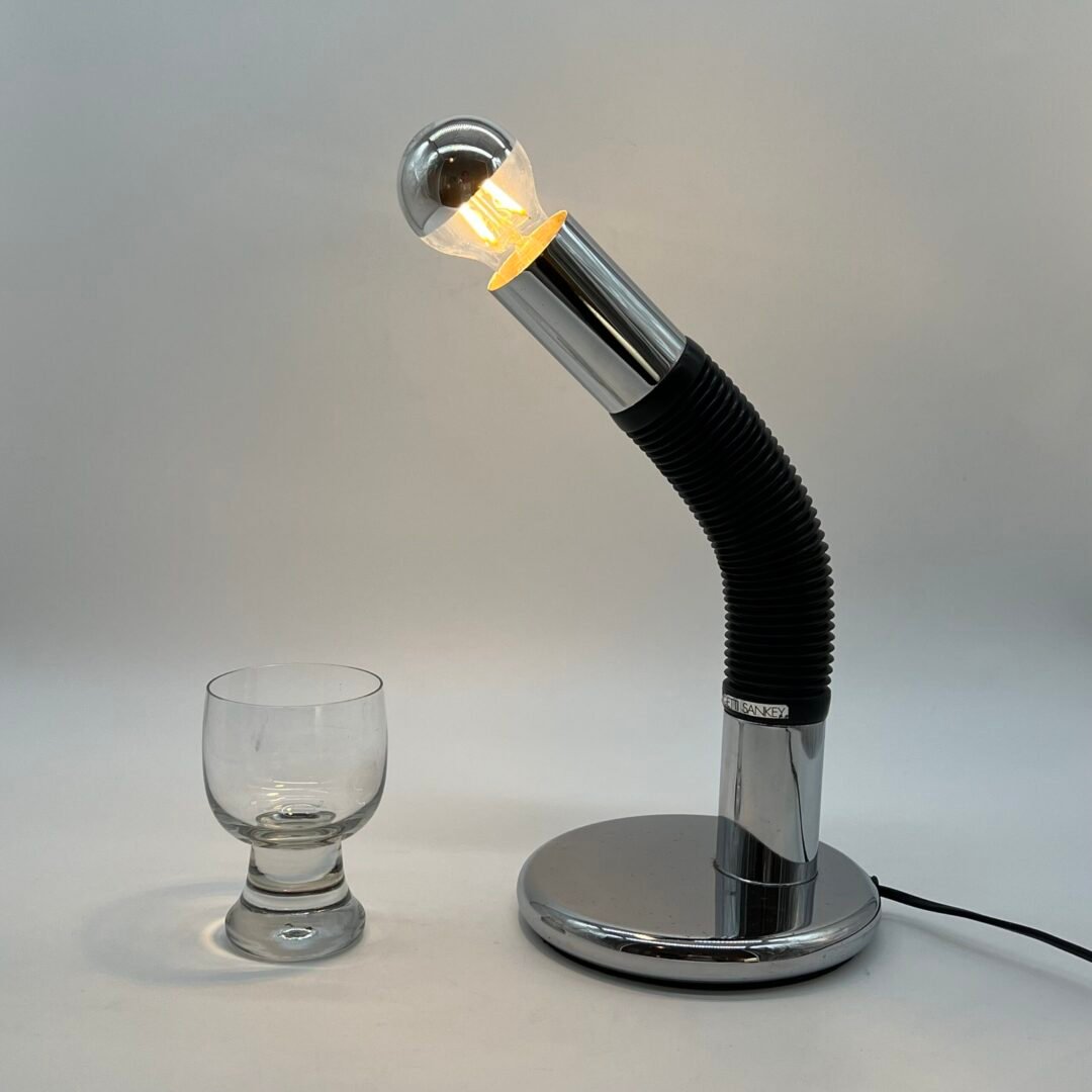 LAMPE "ELBOW" PAR E.BELLINI POUR TARGETTI SANKEY, 1970s. ITALY – Image 12