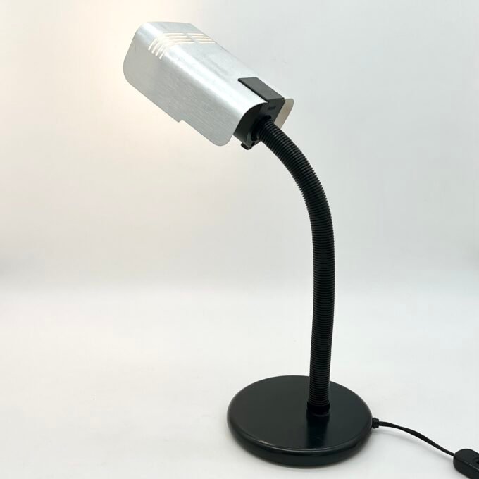 LAMPE TARGETTI SANKEY "ALU BROSSE", 1960/70s, ITALY – Image 3