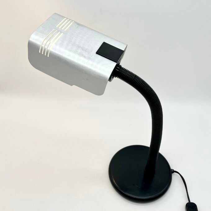 LAMPE TARGETTI SANKEY "ALU BROSSE", 1960/70s, ITALY
